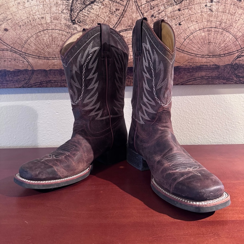 RANK 45 Women’s Cowboy Boots - Xero Gravity Performance Leather - Size 9M